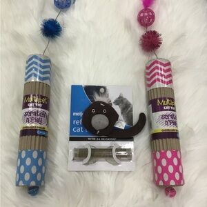 CAT scratcher and toy #1